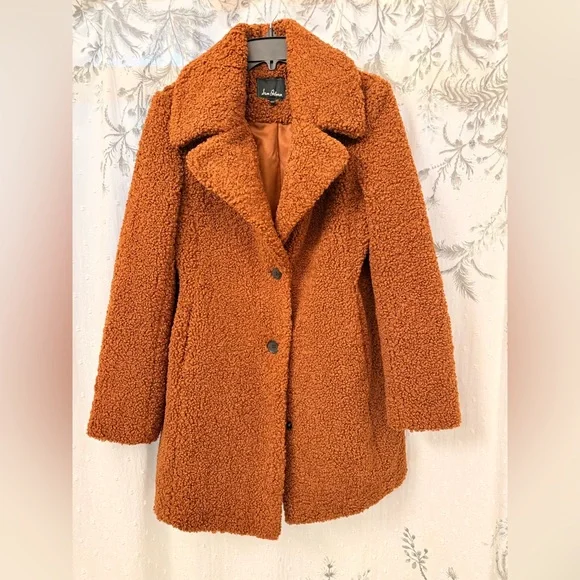 Sam Edelman Rust Teddy Jacket - Picture 5 of 9